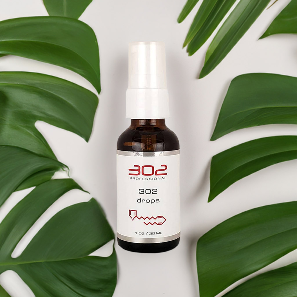 302 DROPS | Organic Facial Drops With The 302 Molecule (1oz)