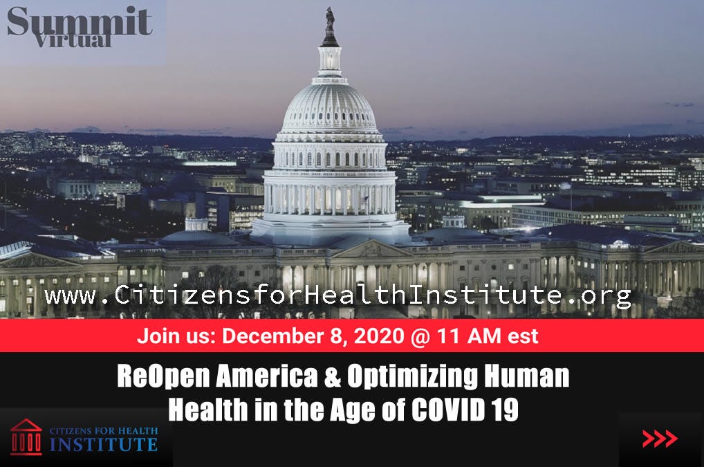 Announcing the Citizens for Health Institute ...