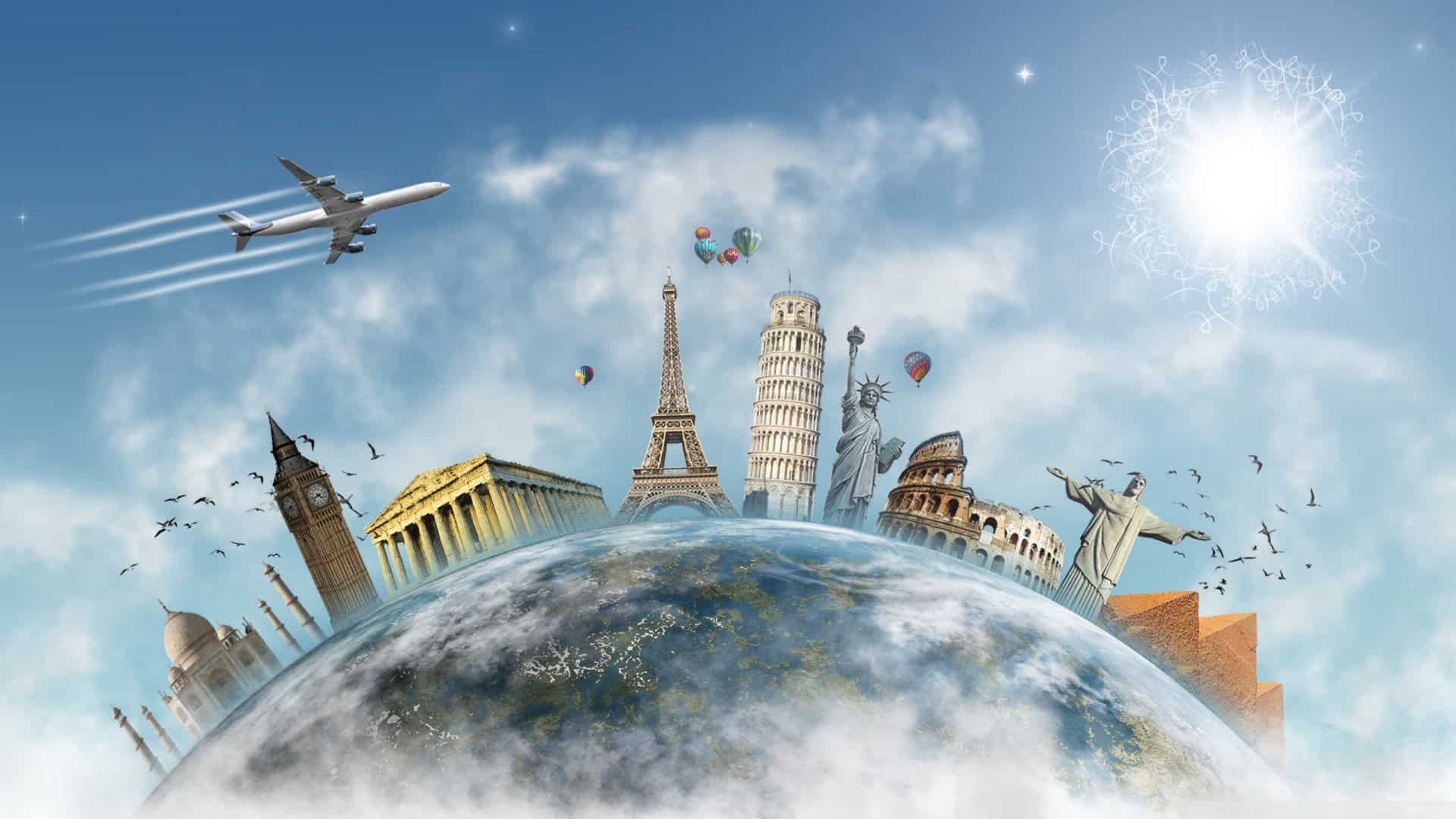 Travel Around The World Backgrounds