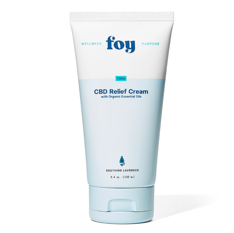 Foy CBD Relief Cream | Hemp Lotion | Homegrown Cannabis