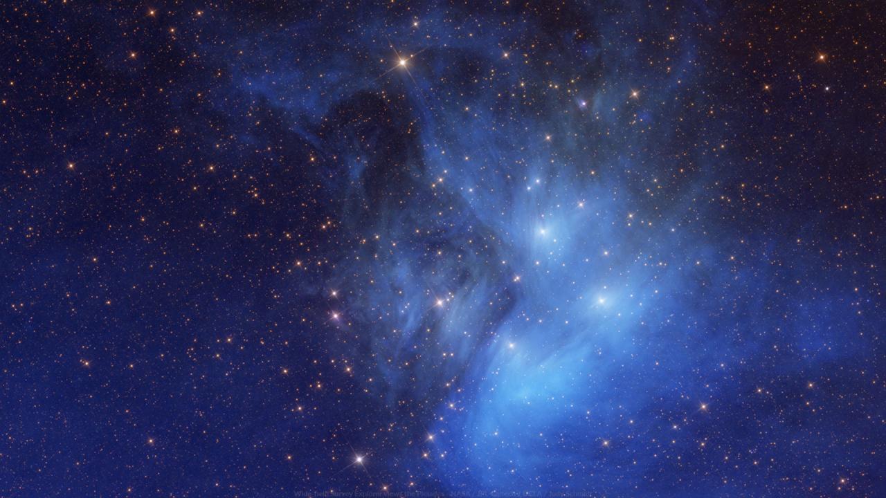 Wallpaper: Blue WISE Pleiades | The Planetary Society Wallpaper: Blue WISE Pleiades | The Planetary Society