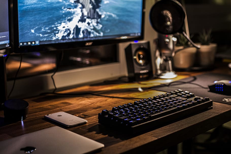 1920x1080px | free download | HD wallpaper: black corded gaming ... 1920x1080px | free download | HD wallpaper: black corded gaming ...
