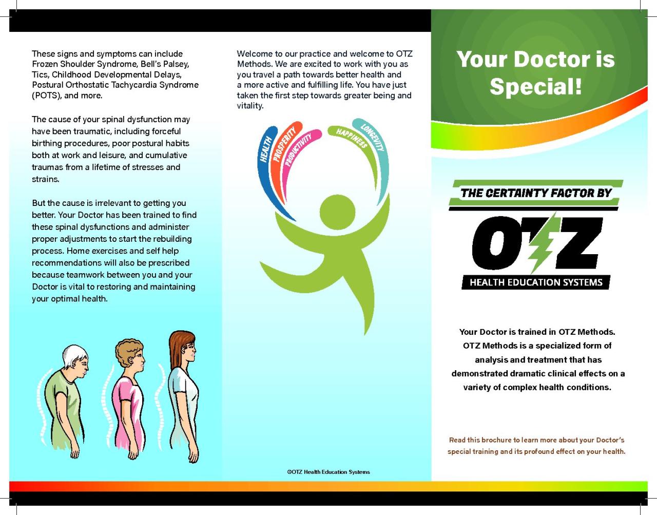 Patient Education Brochure – OTZ Health Education Systems