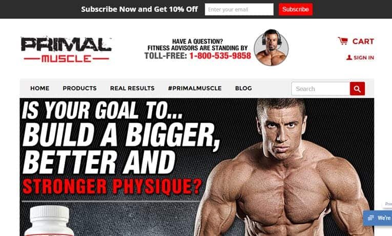 Primal Muscle: How does 10% off sound, —? | Milled