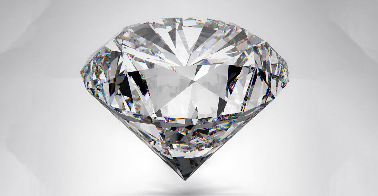 Premium Photo | Diamond Red on white background